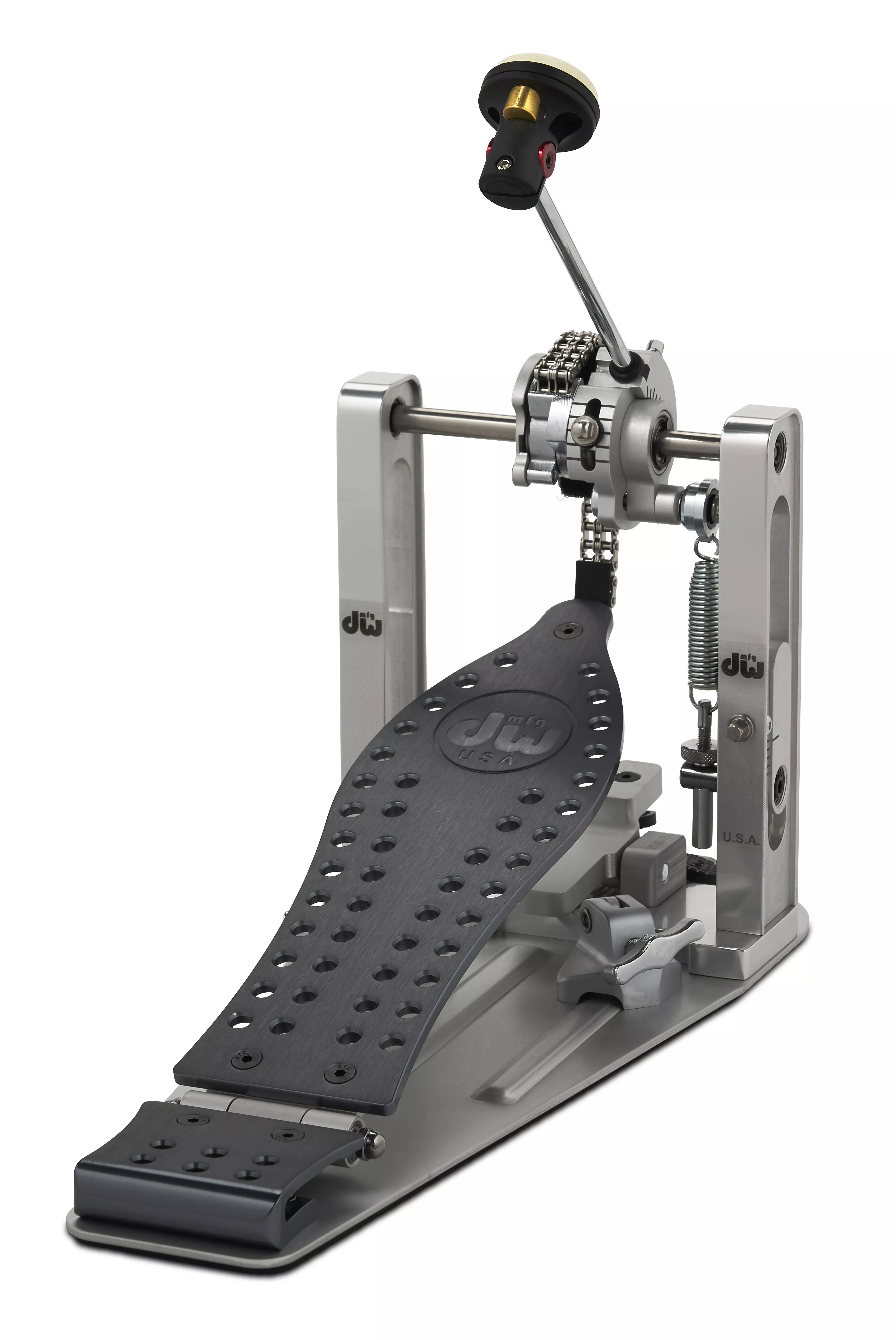 DW DWCPMCDGR MFG SERIES CHAIN SINGLE PEDAL GRAY