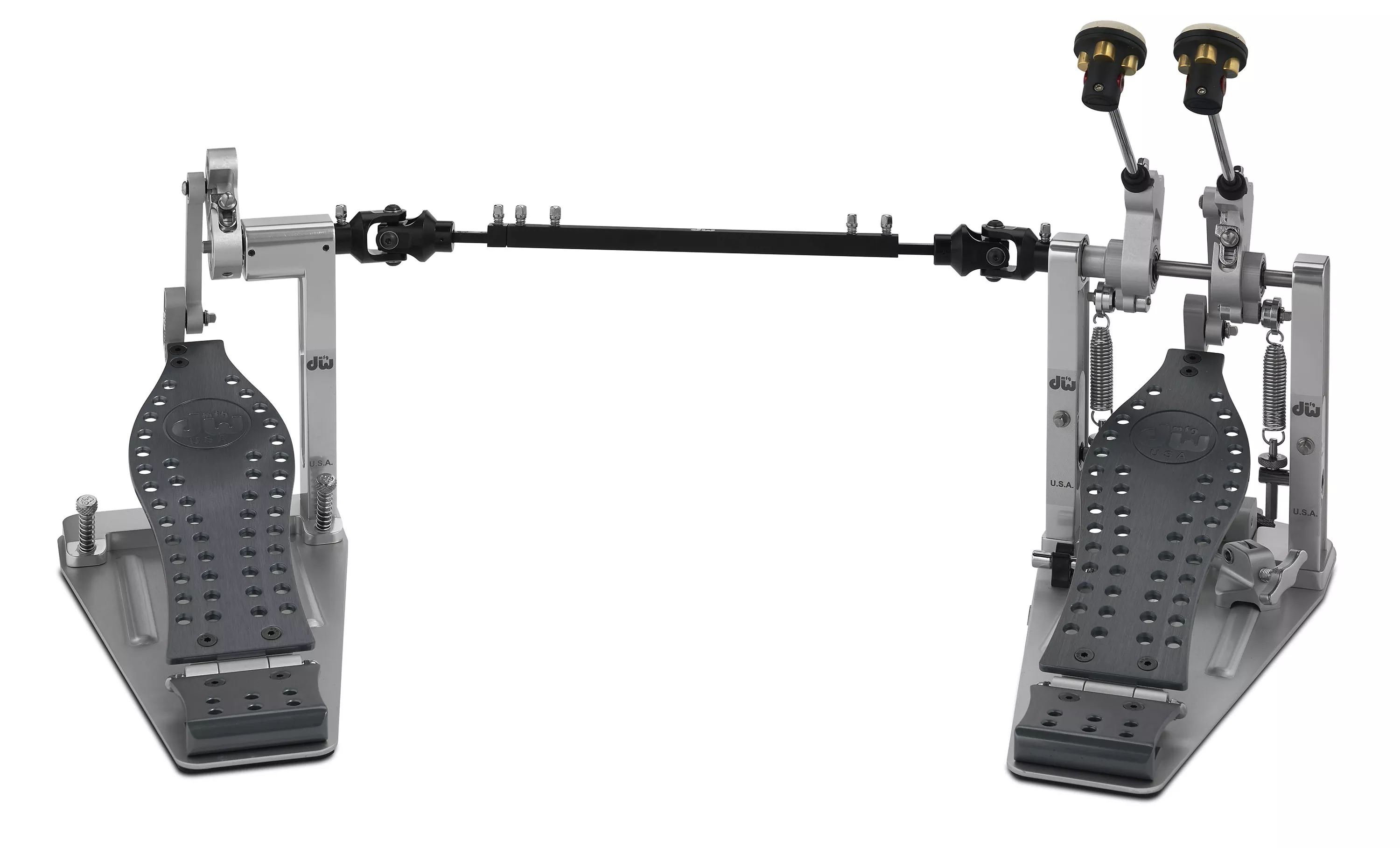DW DWCPMDD2GR MFG SERIES DIRECT DOUBLE PEDAL GRAY