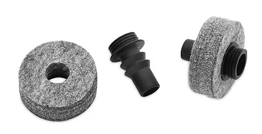 DW DWSM2229 BARBED CYMBAL STEM W/ FELT (2 PACK)