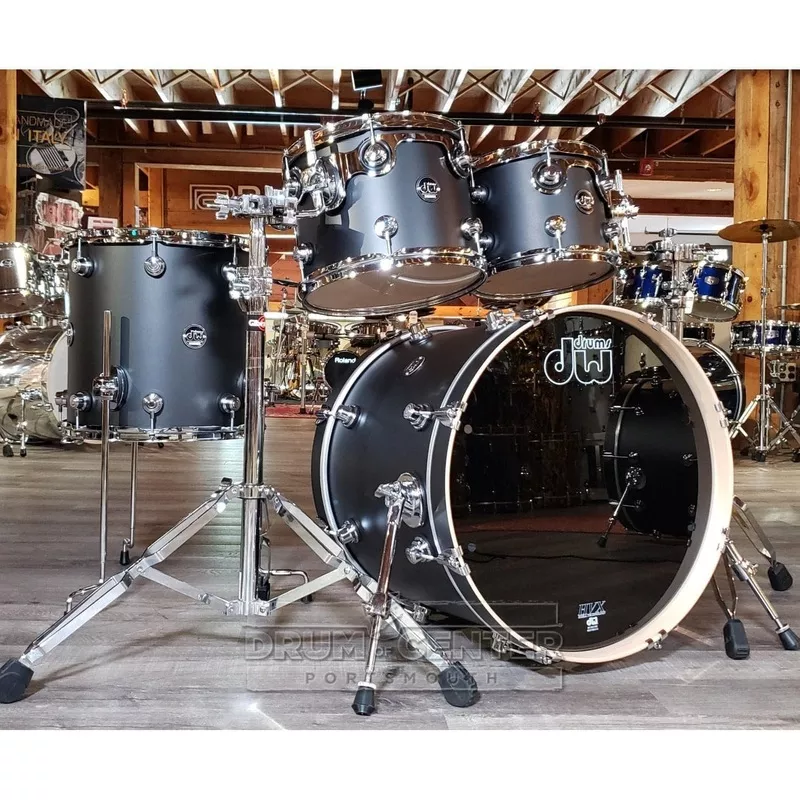 dw-performance-4pc-drum-set-20-10-12-14-hard-satin-charcoal-metallic DW Performance 4pc Drum Set 20/10/12/14 Hard Satin Charcoal Metallic