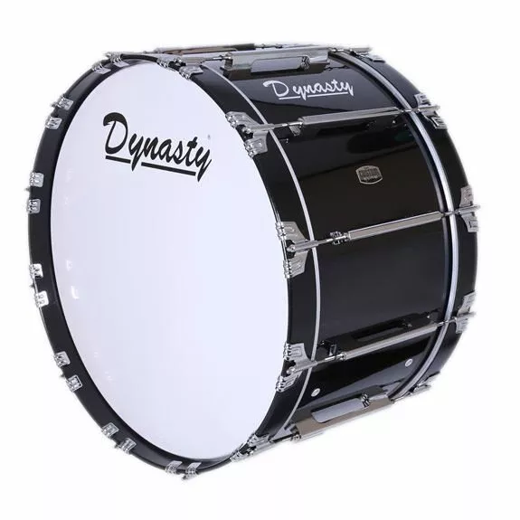 dynasty-mb-26w-26-x-14-custom-elite-marching-bass-drum-standard-wrap-finish DYNASTY MB-26W 26 X 14" CUSTOM ELITE MARCHING BASS DRUM STANDARD WRAP FINISH