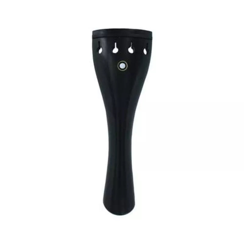 ebony-viola-tailpiece-with-gold-ring-full-size-13-cm Ebony Viola Tailpiece with Gold Ring Full Size 13 cm