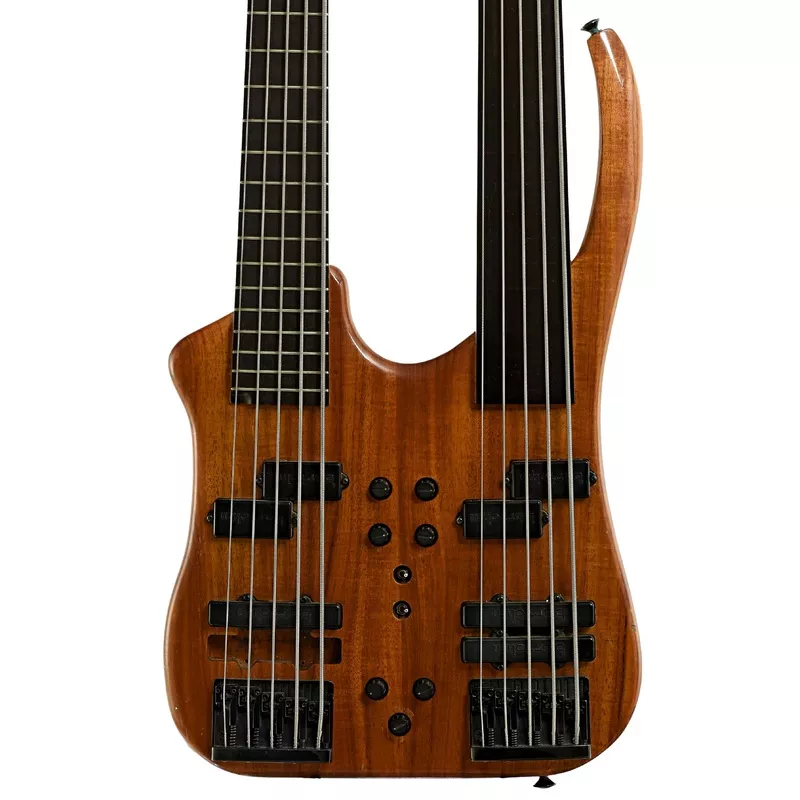 ed-reynolds-custom-double-neck-5-string-electric-bass-lh-c-1985 Ed Reynolds Custom Double Neck 5-String Electric Bass LH (c.1985)