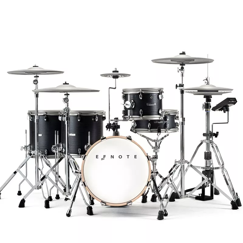 efnote-5x-electronic-drum-set-black-oak EFNOTE 5X Electronic Drum Set – Black Oak