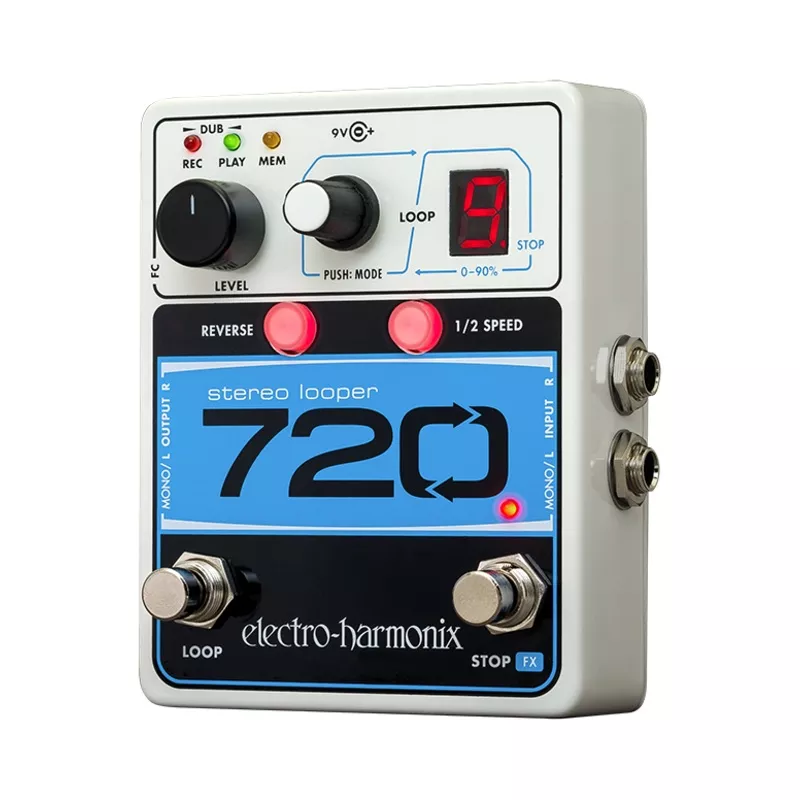 electro-harmonix-720-stereo-looper-effect-pedal Electro Harmonix 720 Stereo Looper Effect Pedal