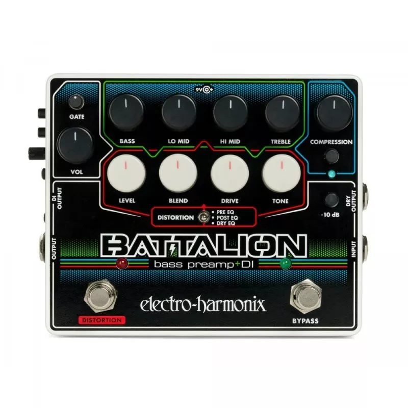electro-harmonix-battalion-bass-preamp-di Electro-Harmonix Battalion Bass Preamp & DI