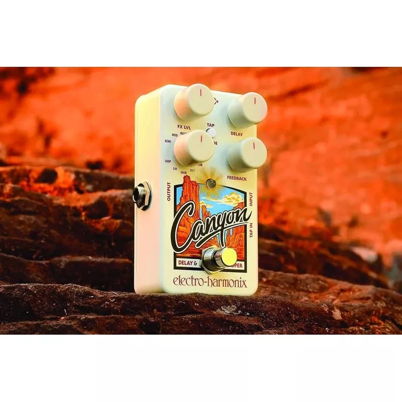 electro-harmonix-canyon-delay-looper-pedal11-modes-tap-tempo Electro-Harmonix Canyon Delay & Looper Pedal11 Modes, Tap Tempo