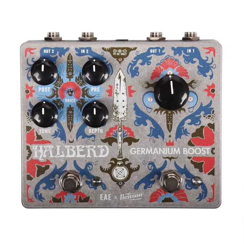 Electronic Audio Experiments x Benson Halberd/Germanium Boost Pedal