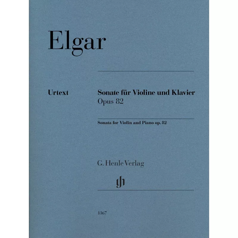 elgar-edward-violin-sonata-op-82-violin-piano-edited-by-rupert-marshall-luck-g-h Elgar, Edward – Violin Sonata, Op. 82 – Violin and Piano – edited by Rupert Marshall-Luck – G. Henle Verlag