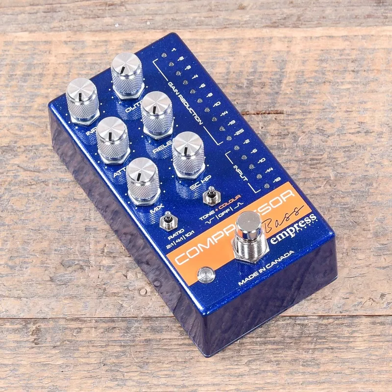 Empress Bass Compressor Blue