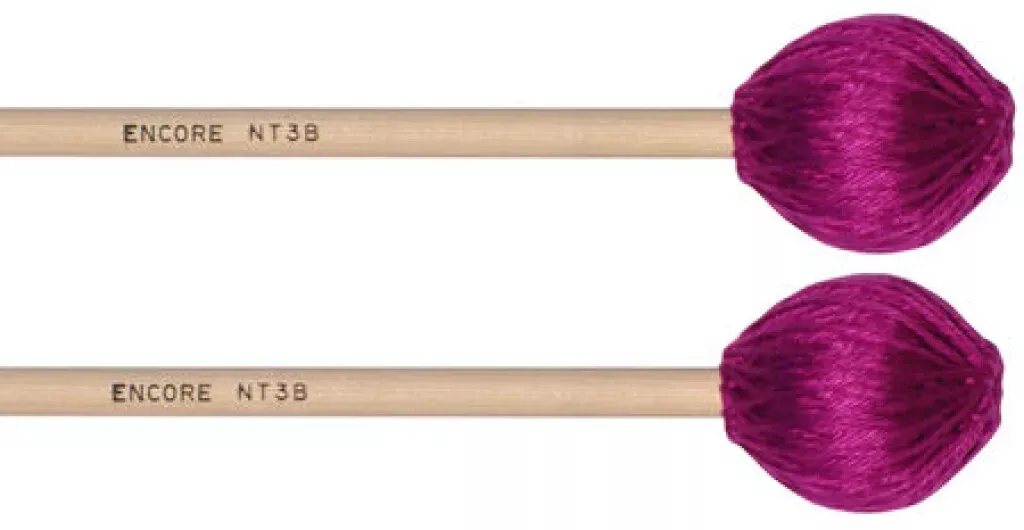 encore-naoko-takada-nt3b-medium-hard-birch-marimba-mallets Encore Naoko Takada NT3B Medium Hard Birch Marimba Mallets
