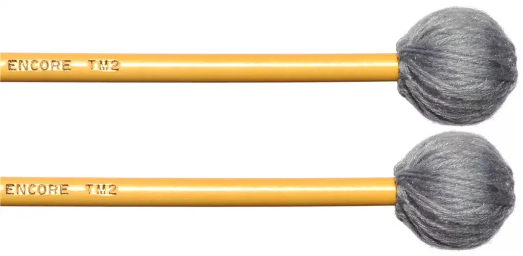 encore-tm2-two-mallet-medium-hard-rattan-marimba-mallets Encore TM2 Two Mallet Medium Hard Rattan Marimba Mallets
