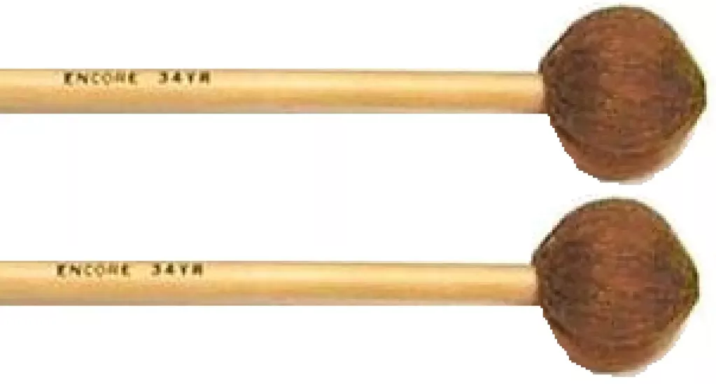 Encore Yarn Wound 34YR Medium Softer Rattan Marimba Mallets
