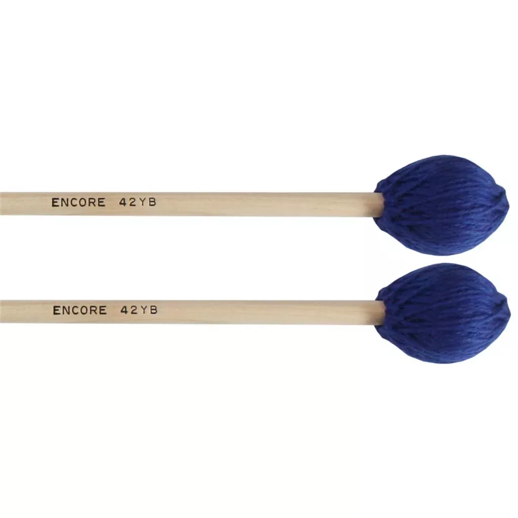 encore-yarn-wound-42yb-medium-hard-birch-marimba-mallets Encore Yarn Wound 42YB Medium Hard Birch Marimba Mallets