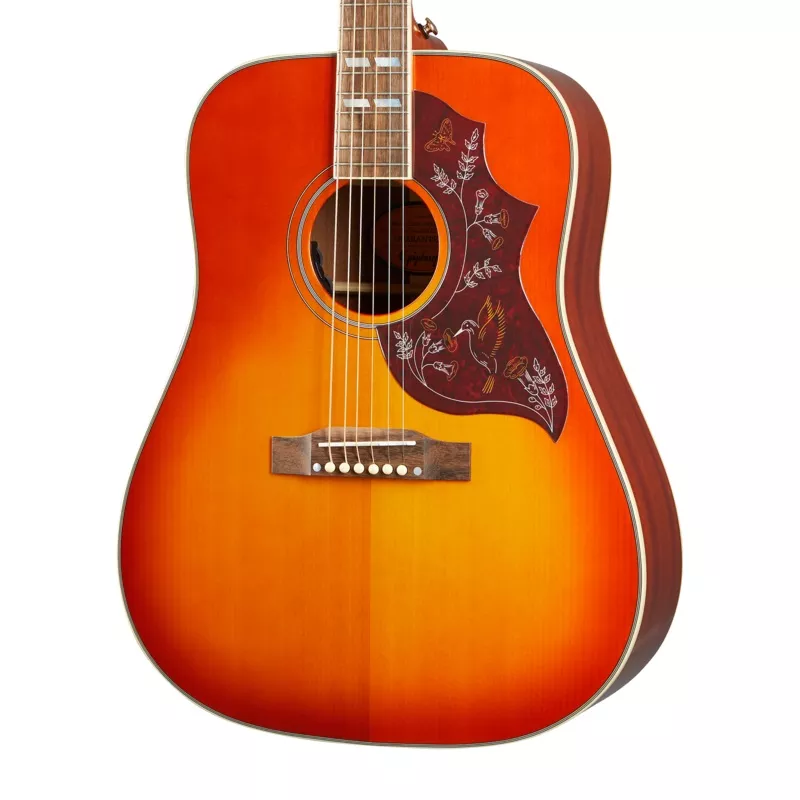 epiphone-hummingbird-aged-cherry-sunburst-gloss Epiphone Hummingbird, Aged Cherry Sunburst Gloss