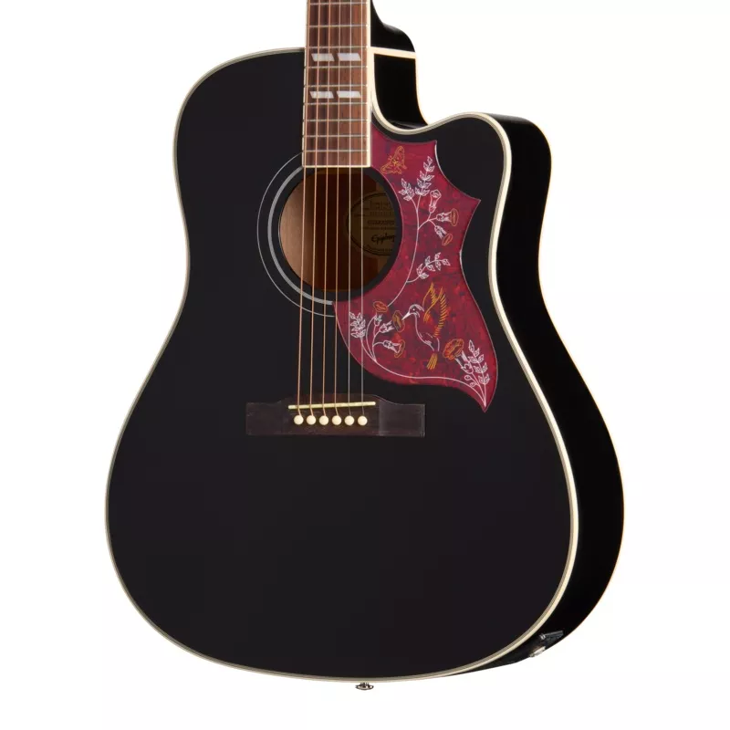 epiphone-hummingbird-studio-ec-ebony-exclusive Epiphone Hummingbird Studio EC, Ebony, Exclusive