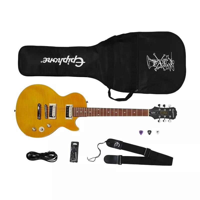 epiphone-slash-appetite-les-paul-special-ii-performance-pack-220v-appetite-amber Epiphone Slash Appetite Les Paul Special-II Performance Pack 220V, Appetite Amber