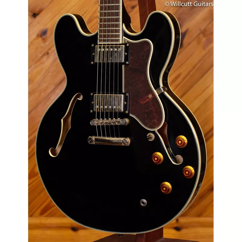 Epiphone USED Sheraton II, Ebony, Gold Hardware DEMO