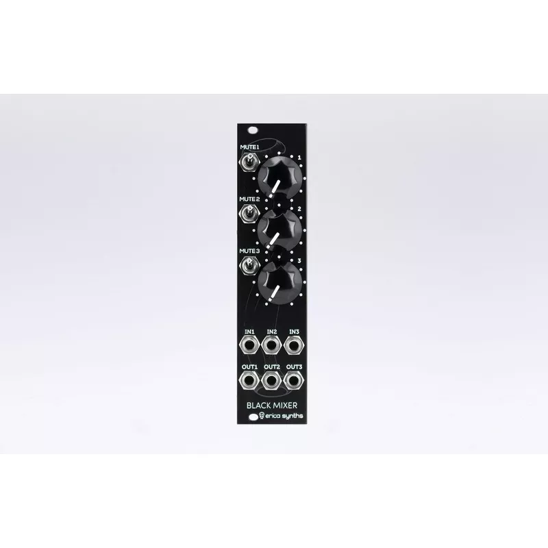erica-synths-black-mute-mixer ERICA SYNTHS BLACK MUTE MIXER