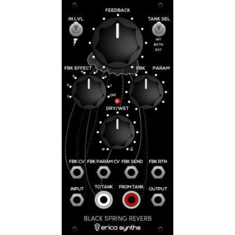 erica-synths-black-spring-reverb-b-stock ERICA SYNTHS BLACK SPRING REVERB : B-STOCK