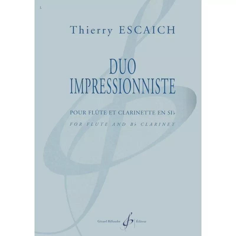 escaich-t-duo-impressionniste Escaich, T :: Duo Impressionniste