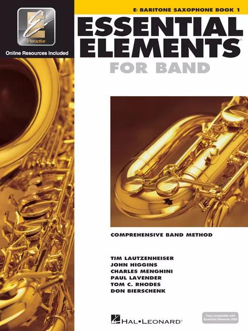 Essential Elements for Band - Eb Baritone Saxophone Book 1 with EEi