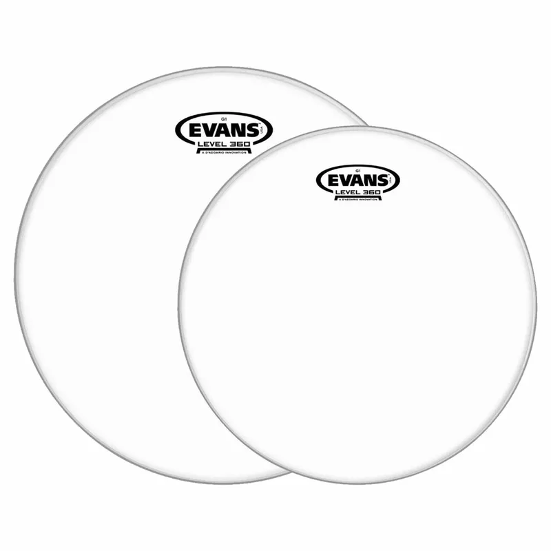 evans-12-16-g1-clear-drumhead-2-pack-bundle Evans 12/16″ G1 Clear Drumhead (2 Pack Bundle)