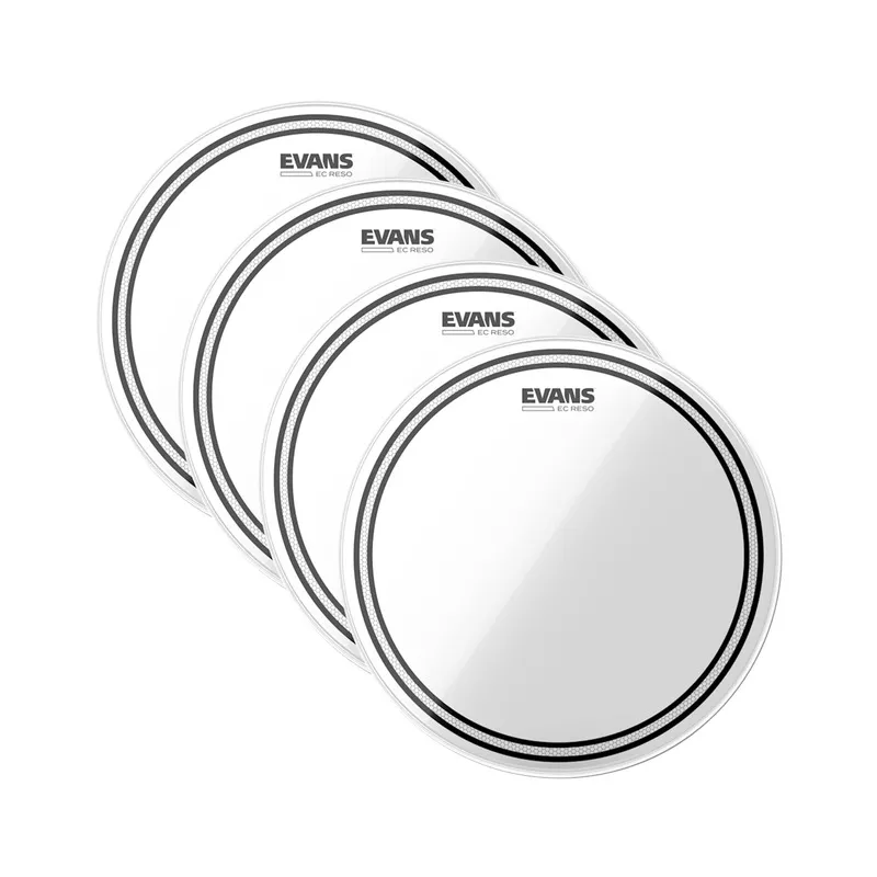 evans-12-ec-resonant-tom-drum-head-4-pack-bundle Evans 12″ EC Resonant Tom Drum Head (4 Pack Bundle)