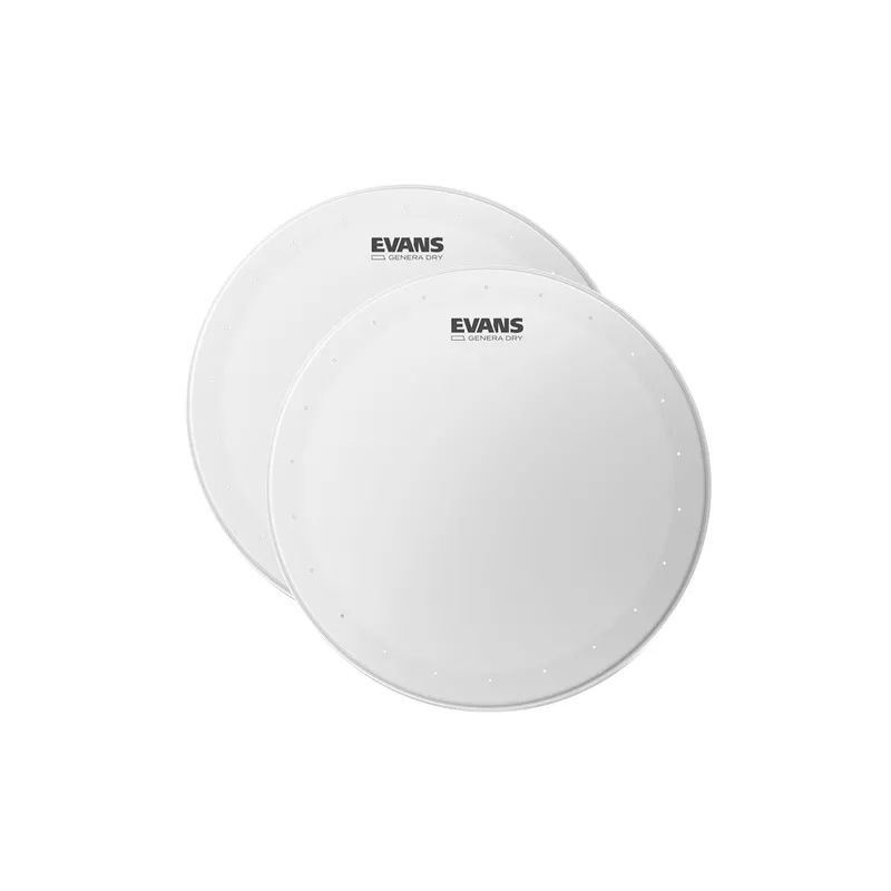 evans-12-genera-dry-snare-drum-batter-head-2-pack-bundle Evans 12″ Genera Dry Snare Drum Batter Head (2 Pack Bundle)