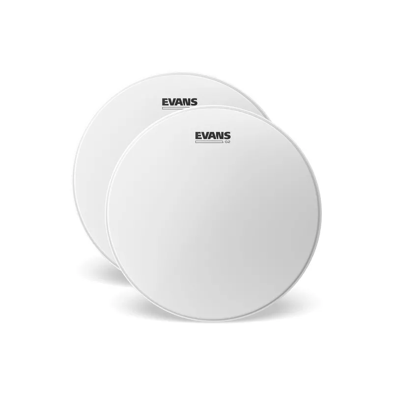 Evans 13″ G2 Coated Drumhead (2 Pack Bundle)