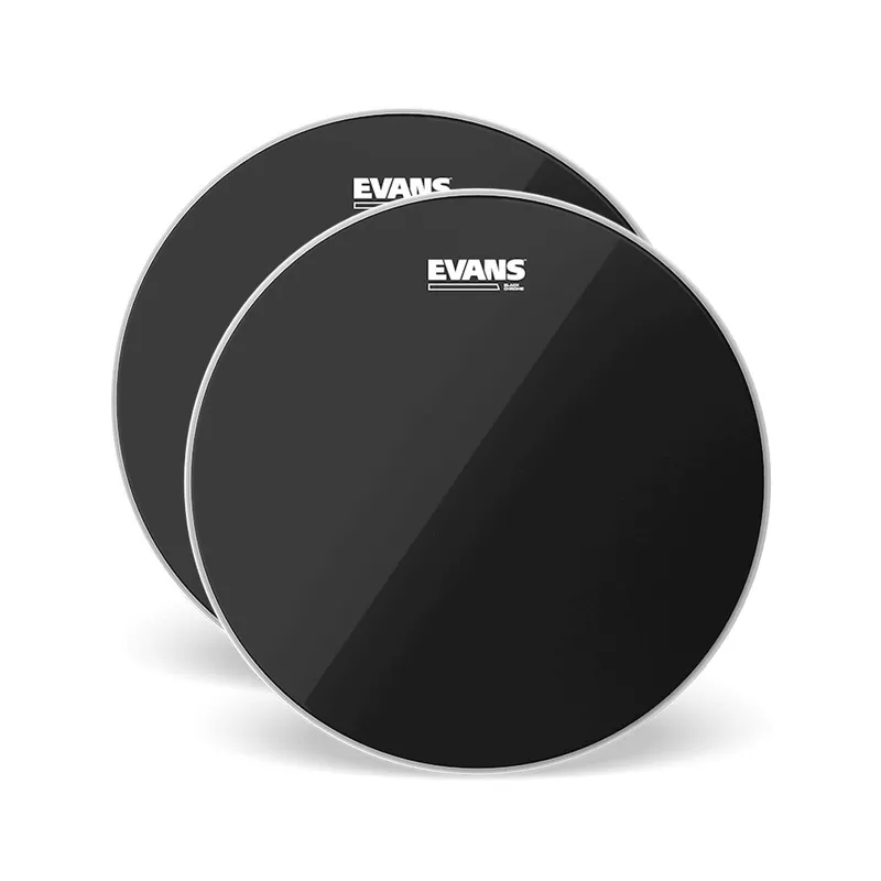 Evans 16″ Black Chrome Tom Batter (2 Pack Bundle)