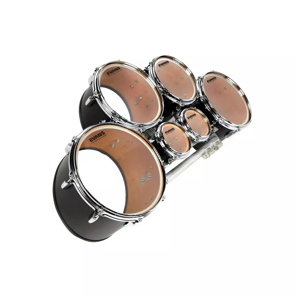 Evans Corps Clear TT680234CC Large Sextet Head Pack