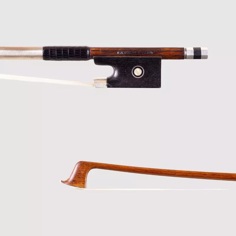 “F.N. VOIRIN A PARIS” STAMPED VIOLIN BOW