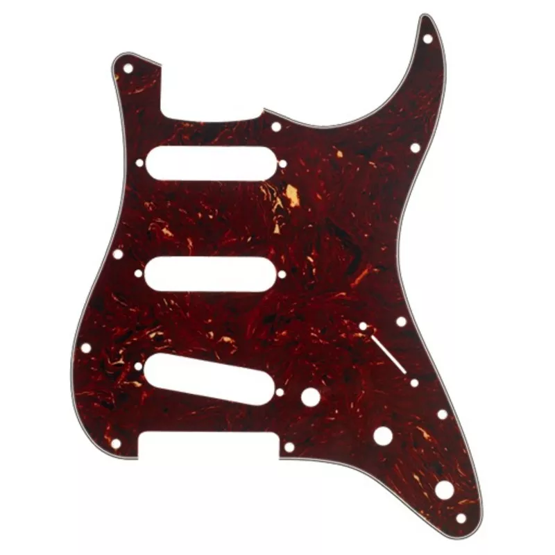 fender-11-hole-modern-style-stratocaster-s-s-s-pickguard-tortoise-shell Fender 11-Hole Modern-Style Stratocaster S/S/S Pickguard Tortoise Shell