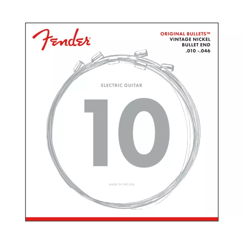 fender-3150r-original-bullets-pure-nickel-electric-guitar-strings-regular Fender 3150R Original Bullets Pure Nickel Electric Guitar Strings, Regular