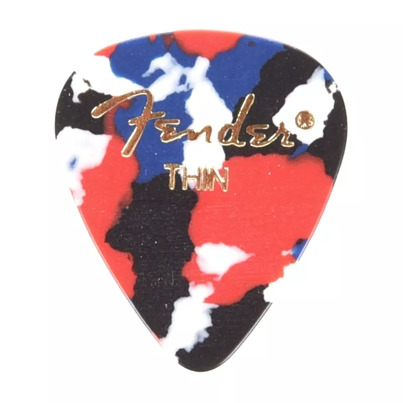 fender-351-picks-confetti-thin-3-pack-36-bundle Fender 351 Picks Confetti Thin 3 Pack (36) Bundle