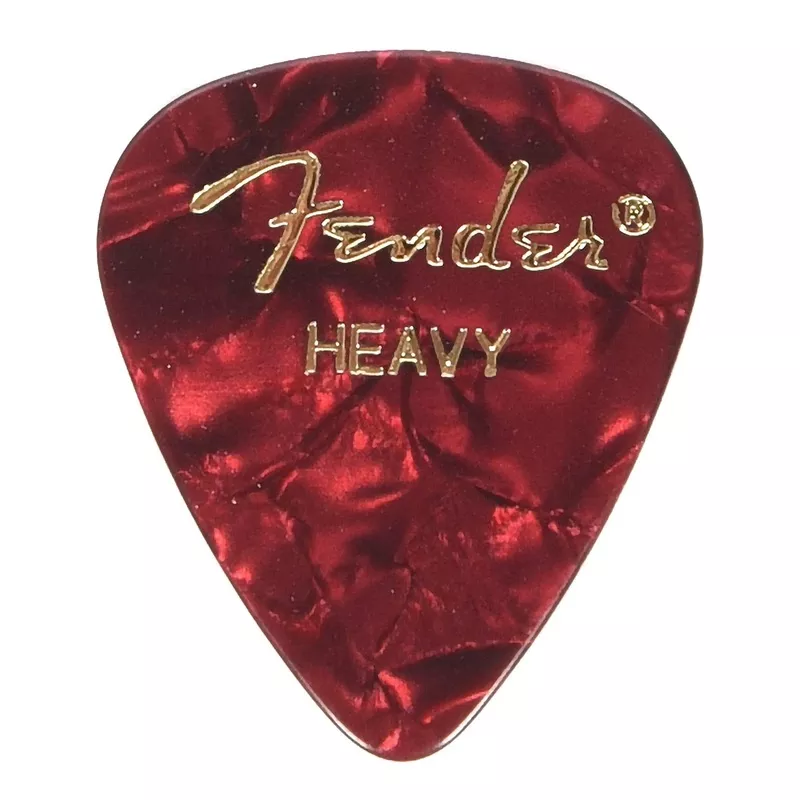 fender-351-picks-red-moto-heavy-3-pack-36-bundle Fender 351 Picks Red MOTO Heavy 3 Pack (36) Bundle