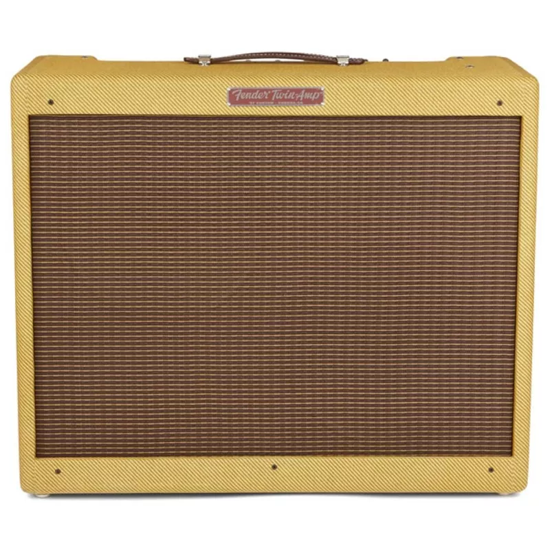 Fender 57 Custom Twin-Amp 40-Watt Guitar Combo Amp – Lacquered Tweed