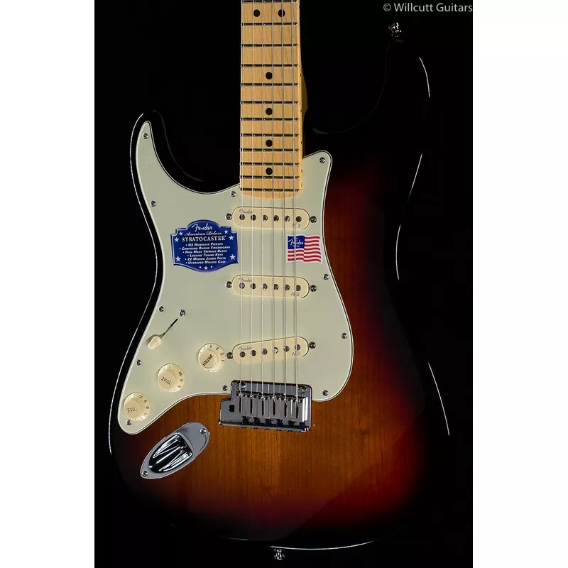 Fender American Deluxe Stratocaster 3-Color Sunburst Lefty