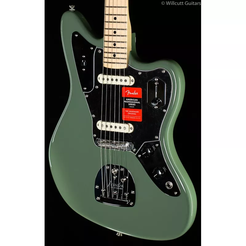 fender-american-professional-jaguar-antique-olive-maple-neck Fender American Professional Jaguar Antique Olive Maple Neck