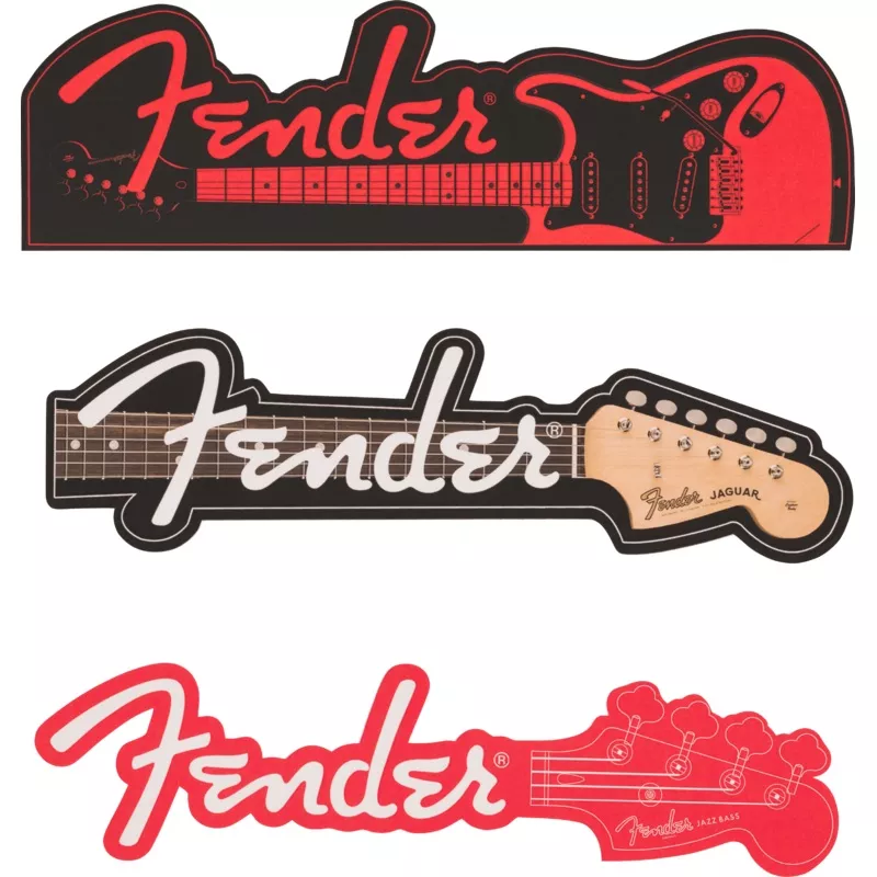 fender-bookmarks-set-3-multi Fender Bookmarks, Set of 3 Multi
