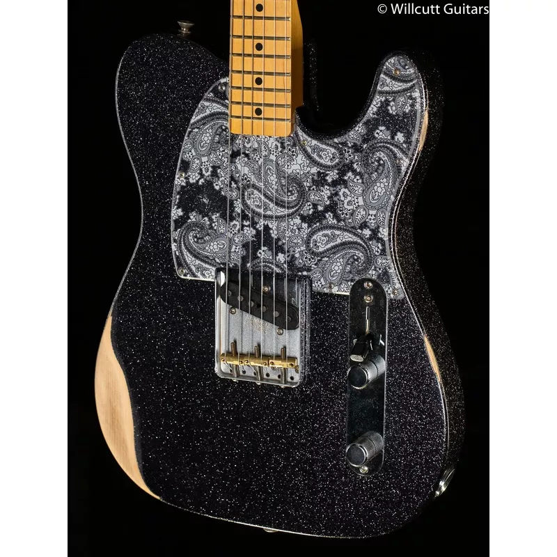 fender-brad-paisley-esquire-black-sparkle-maple-003 Fender Brad Paisley Esquire Black Sparkle Maple (003)