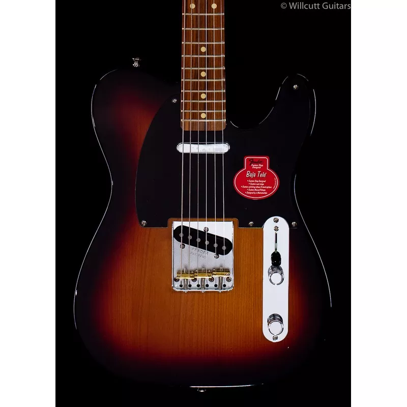 fender-classic-player-baja-tele-pf-3tsb Fender Classic Player Baja Tele PF, 3TSB