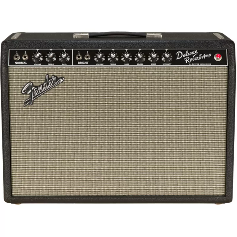 fender-custom-64-deluxe-reverb-black-hand-wired Fender Custom ’64 Deluxe Reverb Black Hand-Wired