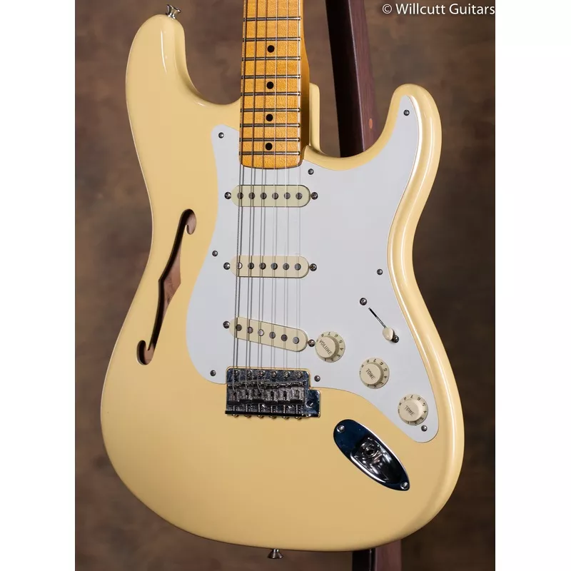 Fender Eric Johnson Signature Stratocaster Thinline Vintage White