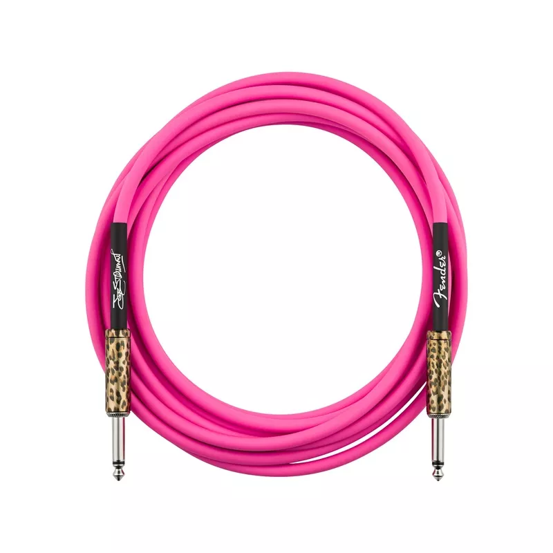 fender-joe-strummer-13-instrument-cable-pink-leopard Fender Joe Strummer 13′ Instrument Cable Pink Leopard