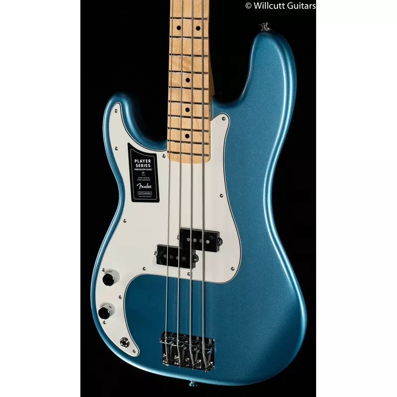 fender-player-precision-bass-tidepool-maple-lefty-bass-guitar Fender Player Precision bass Tidepool Maple Lefty Bass Guitar