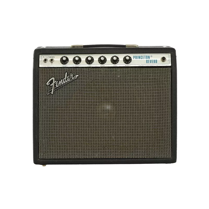 fender-princeton-reverb-combo-amp-1972 Fender Princeton Reverb Combo Amp (1972)