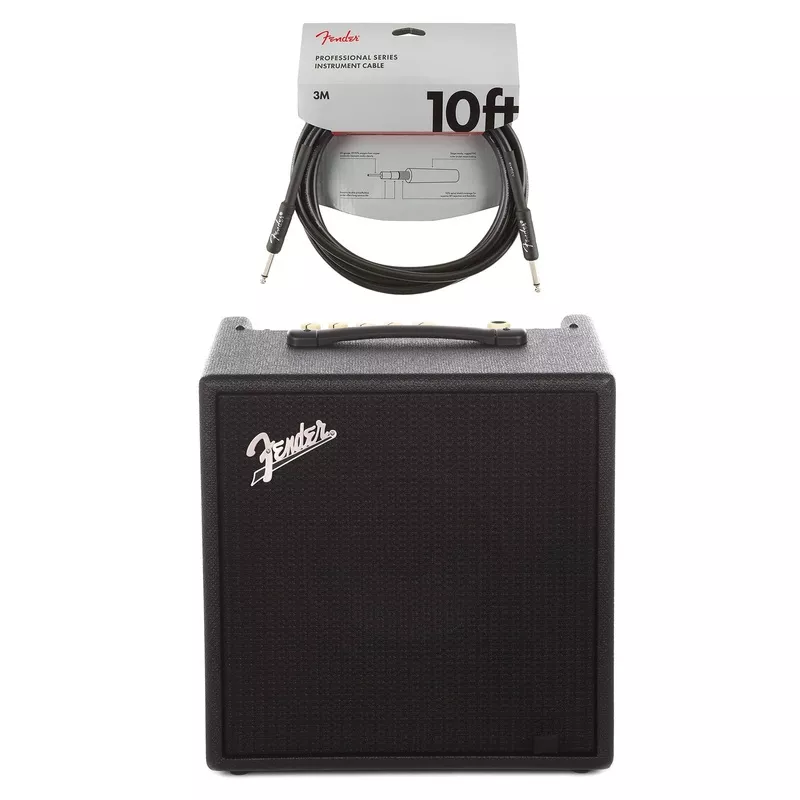 fender-rumble-lt25-bass-amp-combo-cable-bundle Fender Rumble LT25 Bass Amp Combo Cable Bundle