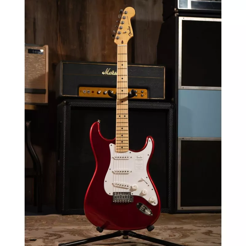 fender-standard-stratocaster-electric-guitar-candy-cola Fender Standard Stratocaster Electric Guitar, Candy Cola